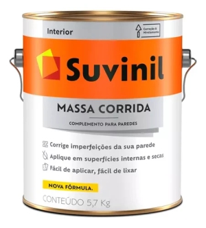 MASSA CORRIDA – 18L, 3,6L E 0,9L