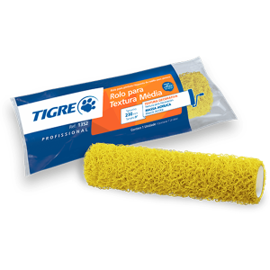 Rolo de Textura Média Fibra de Vinil sem Suporte 1352 23cm Tigre