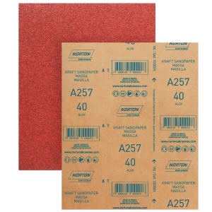 Folha De Lixa Massa A257 - Norton P100